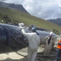 Polyken geotextil tejido polipropileno caucho butilo cinta anti-corrosión